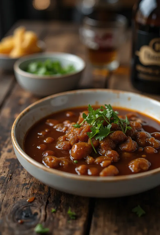 Pikantni umak od tamarinda u maloj zdjelici