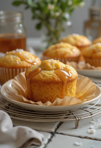Karamel muffini sa zlatno-smeđim vrhom