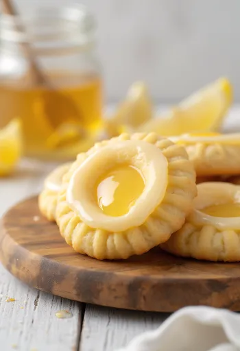 Linzeri s limunom i medom servirani