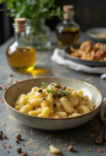 Njoki s tartufima i pecorino sirom