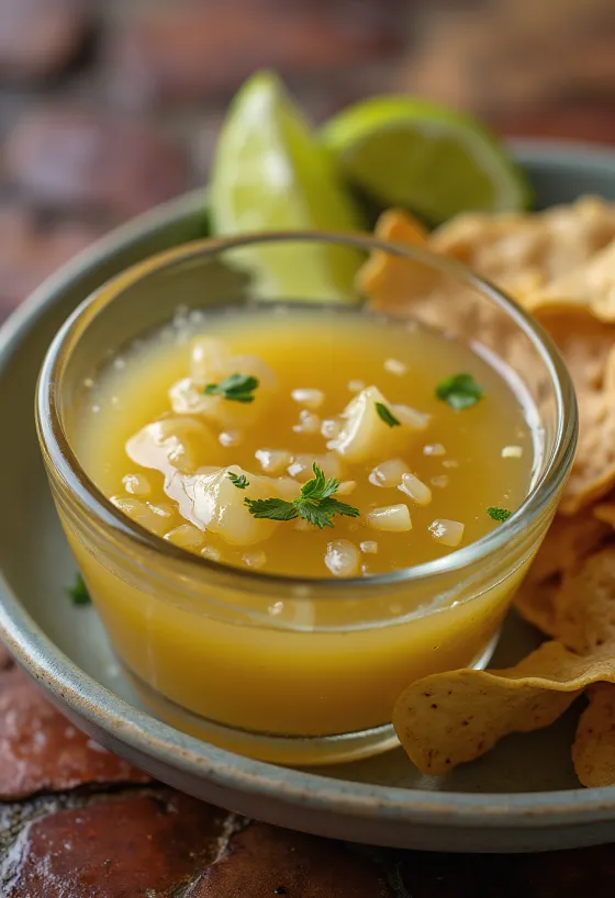 Servirani umak od tekile i limete