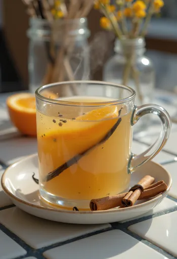 Cider od vanilije u šalici