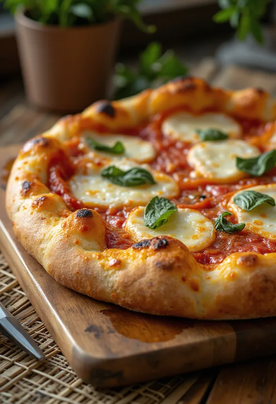 Pizza al Taglio s debelim tijestom i mozzarellom