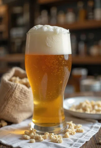 Domaće pivo posluženo u boci