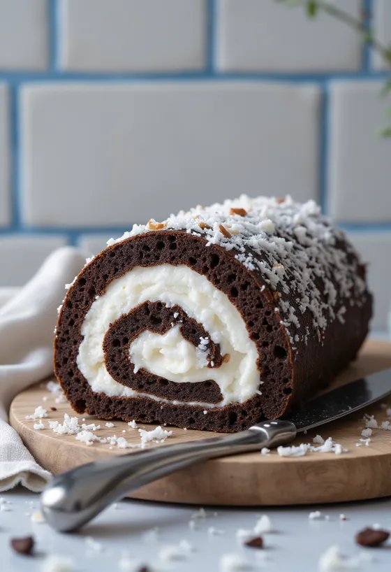 Kokos rolada prema domaćem receptu