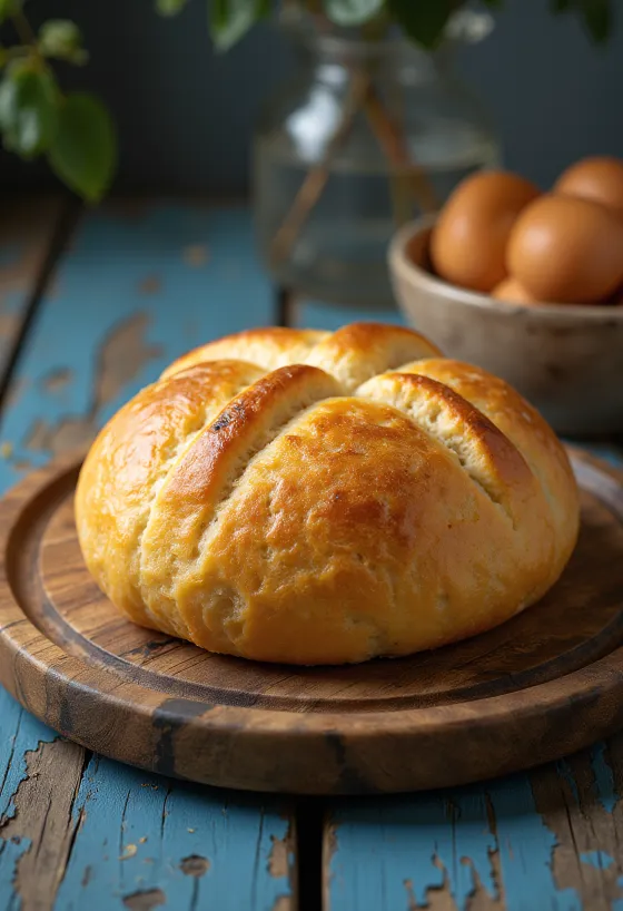 Damper australski beskvasni kruh svježe pečen