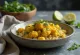 Buddha zdjela s kvinojom, cvjetačom i curryjem s lime tofuom poslužena