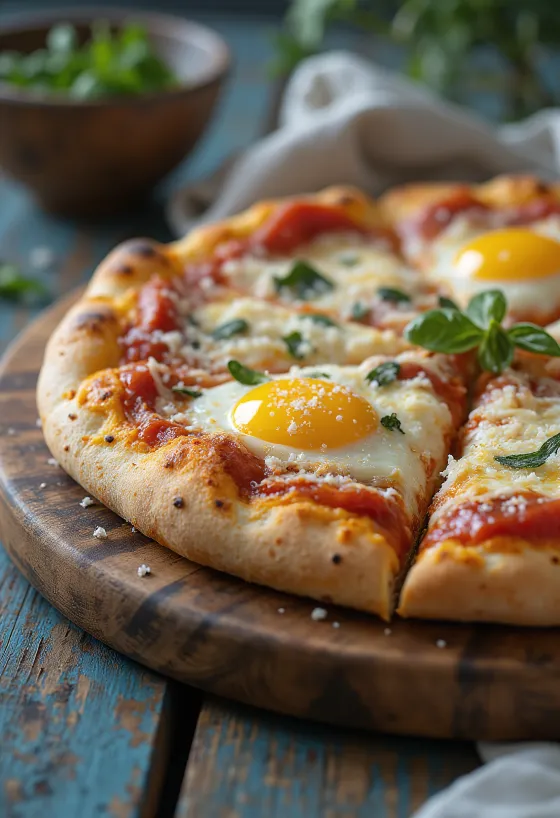 Pizza alla Parmigiana s patlidžanom i parmezanom