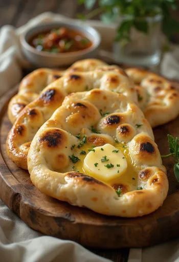 Naan od brašna jednozrne pšenice, mekan i primamljiv indijski kruh