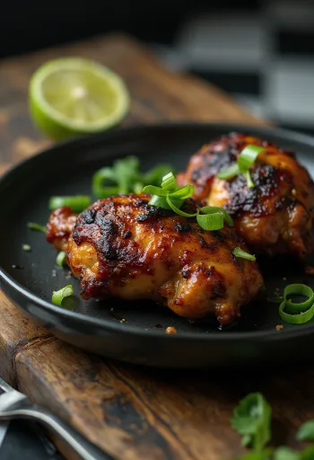 Jerk piletina s limetom i salatom