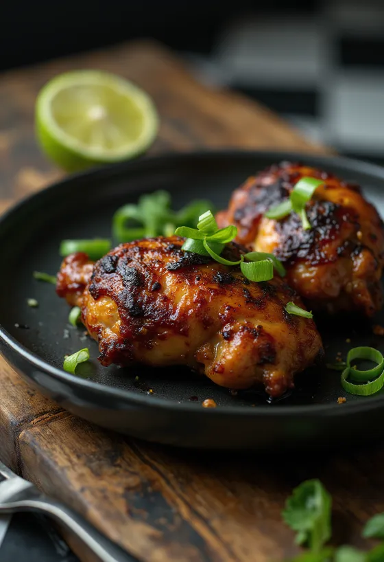 Jerk piletina s limetom i salatom