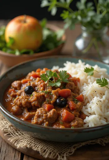 Picadillo poslužen