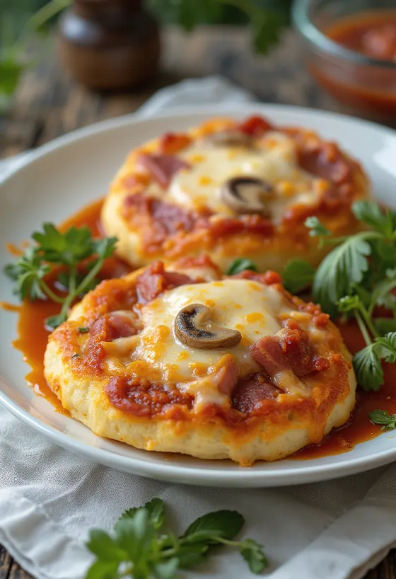 Zapečene pizza palačinke u posudi