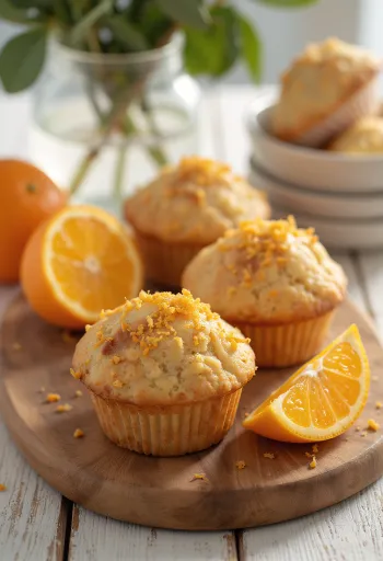Muffini s cimetom i narančom u zlatnosmeđem izdanju