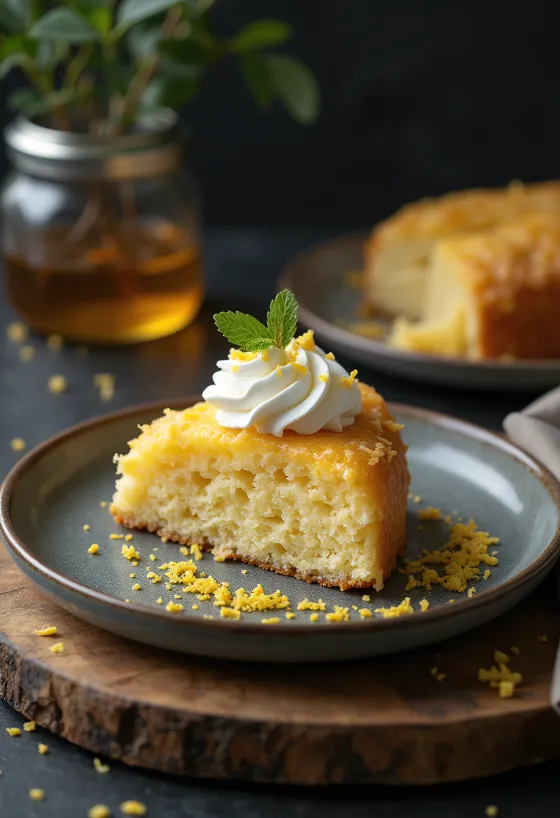 Torta od kokosovog brašna ukrašena svježim voćem