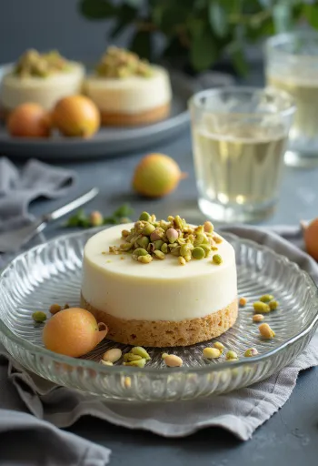 Torta od ličija i bijele čokolade ukrašena