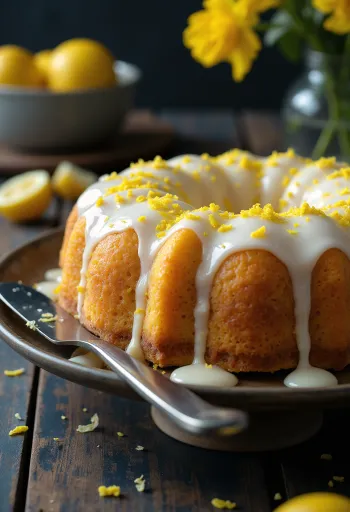 Torta od limuna i meda sa svježom glazurom od limuna