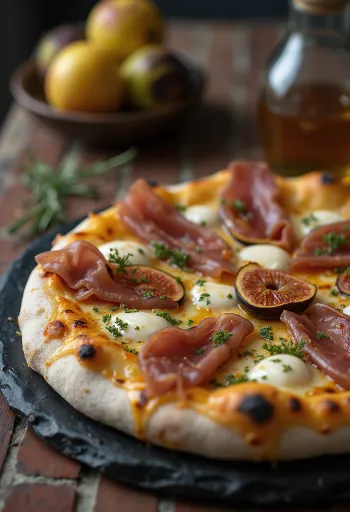 Pizza ai Fichi e Prosciutto sa smokvama i pršutom