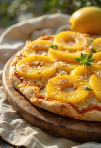 Pizza ai Frutti Tropicali s tropskim voćem i ricottom